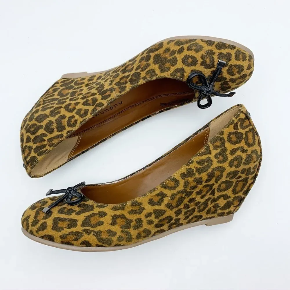 Chinese Laundry Alliwant Leopard Print Print Wedge‎